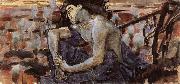 Mikhail Vrubel The Seated Demon oil painting picture wholesale
